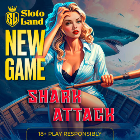 New Game “Shark Attack” Now Available on SlotoLand!