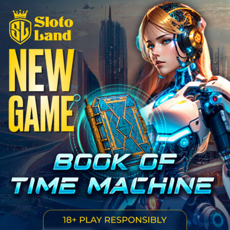 SlotoLand представляет новую игру — Book of Time Machine!