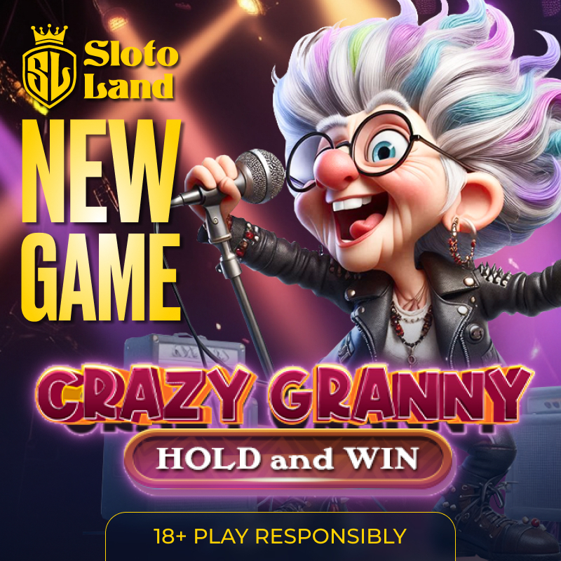 Rock and Big Wins in the New Game “Crazy Granny” on SlotoLand!