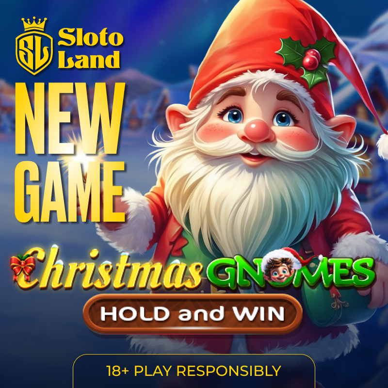 Holiday Magic in “Christmas Gnomes” Now on SlotoLand!