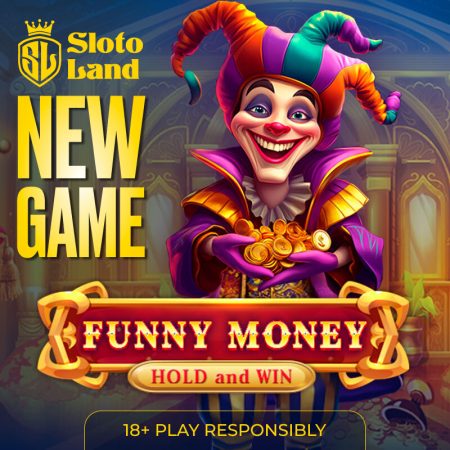 The Joker is Handing Out Wins in the New Game “Funny Money” on SlotoLand!